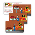 Calendar Card Wallet Size / Lenticular Mechanic Animation Effect (Custom)